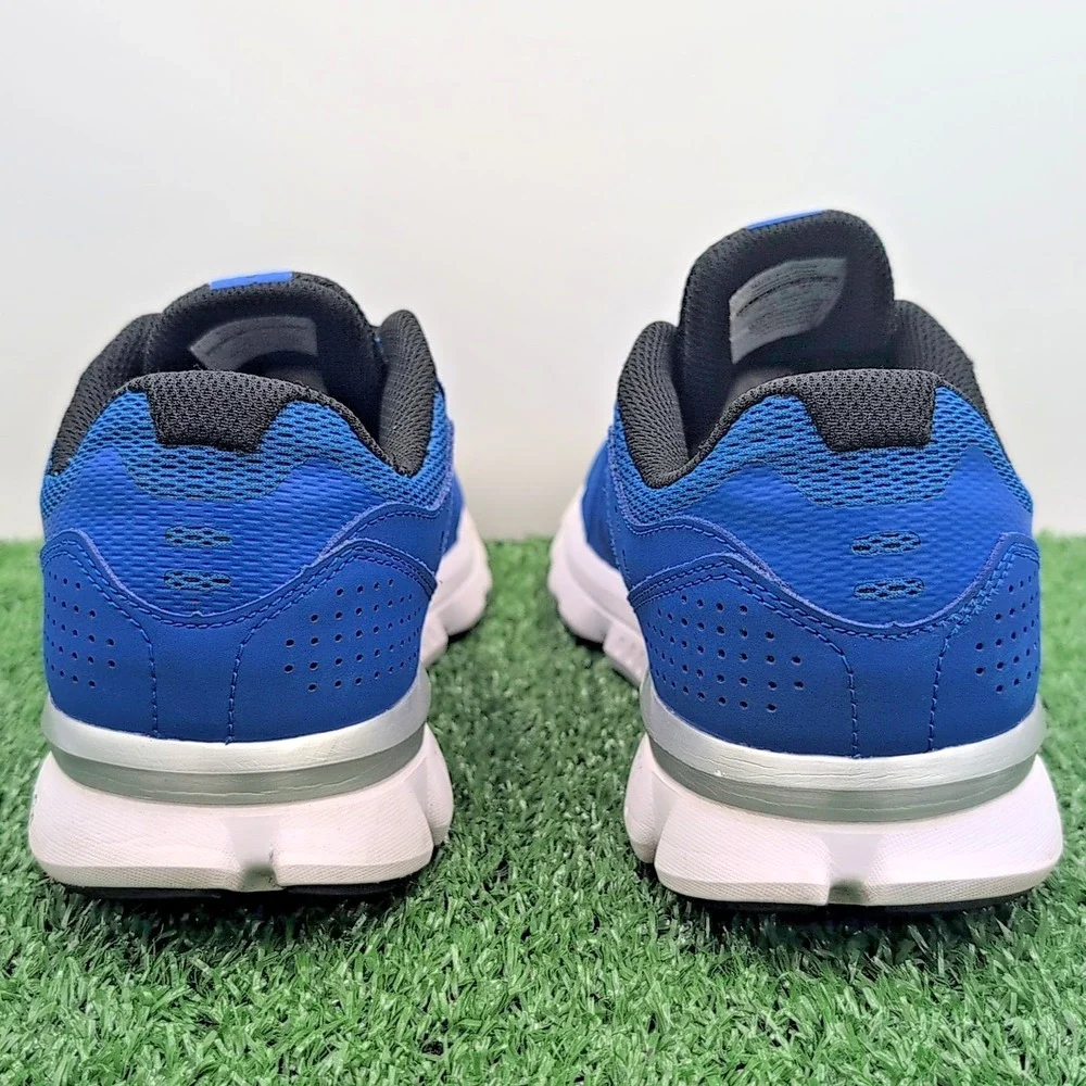 Under Armour UA Micro‎ G Speed Swift Shoes Men's 8.5 Medium Blue White Sneakers